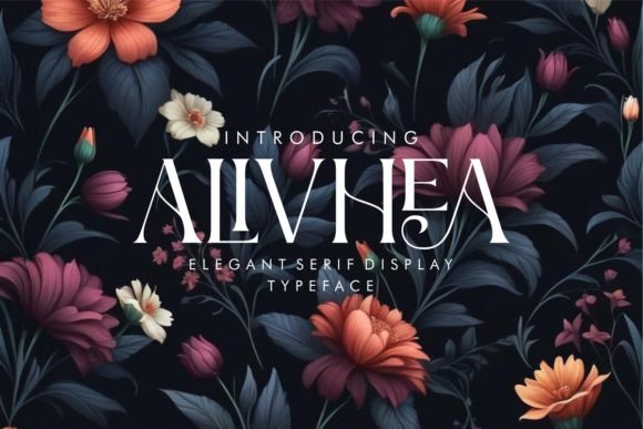 Alivhea Font for Elegant Design