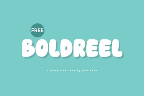 Boldreel: A Modern Cute Display Font for Your Brand
