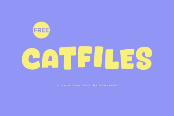 Catfiles: A Modern Display Font for Bold Campaigns