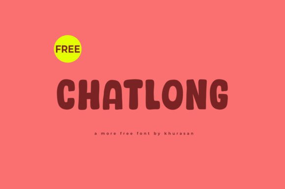Chatlong: A Cute Display Font for Modern Web Design