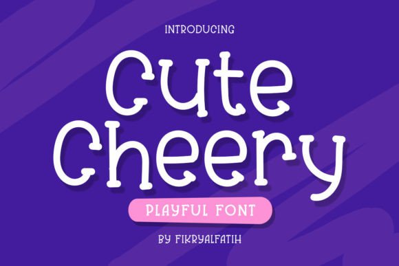 Cute Cheery Font for Vibrant Design