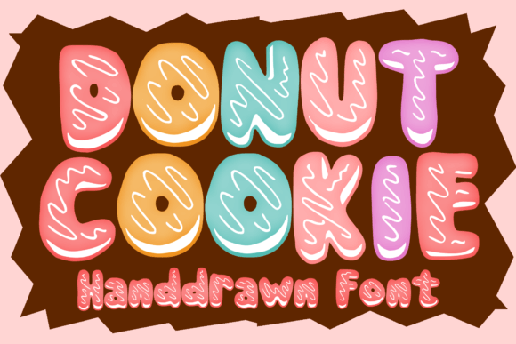 Donut Cookie: A Playful Display Font for Sweet Branding