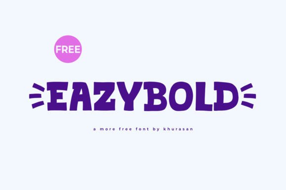 Eazybold: The Modern Display Font for Bold Marketing
