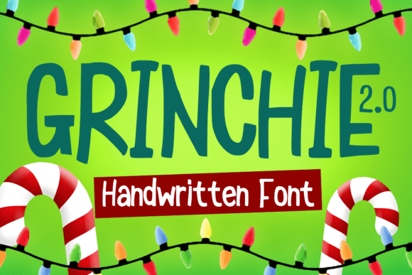 Grinchie 2.0: The Perfect Christmas Display Font for Campaigns