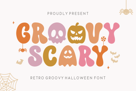 Groovy Scary Font for Halloween Campaigns
