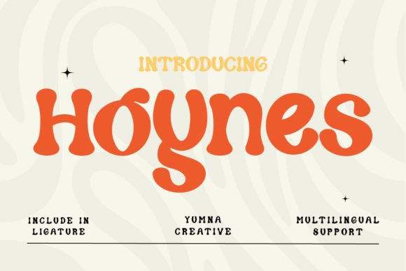 Hoynes: Retro Font for Eye-Catching Designs