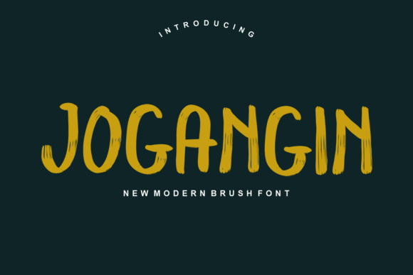 Jogangin: A Bold Font for Branding