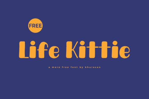 Life Kittie: A Modern Display Font for Scroll-Stopping Branding