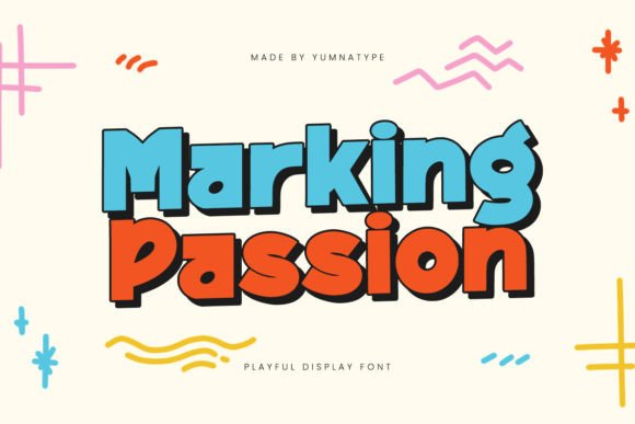 Marking Passion Font for Web Design
