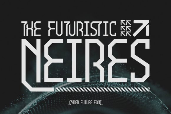 Neires Font: Futuristic Type for Digital Design