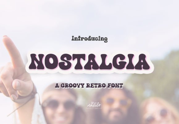 Nostalgia: A Retro Display Font for Modern Web Design