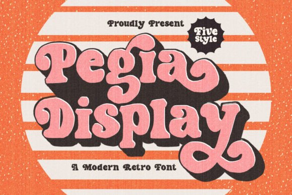 Pegia Display: The Quirky Typeface for Scroll-Stopping Content