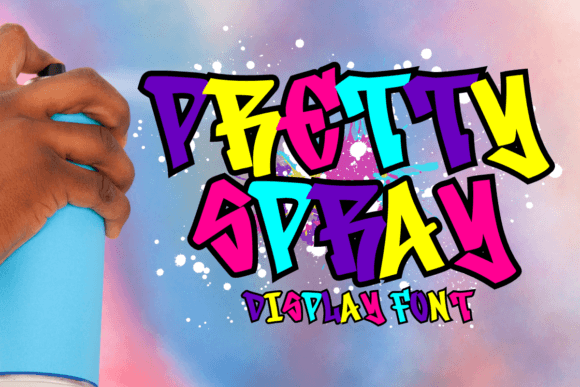 Pretty Spray Font for Creative Campaigns