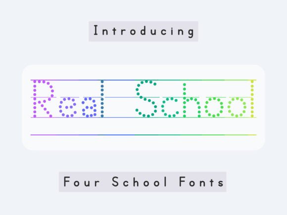 Real School Font Review