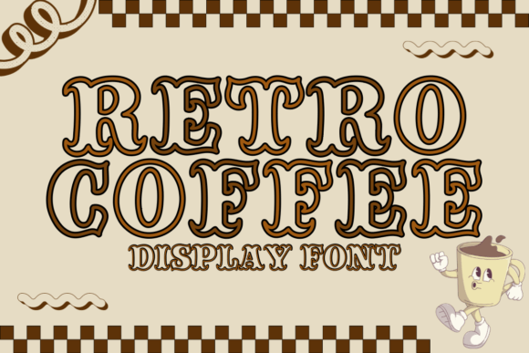 Retro Coffee Font