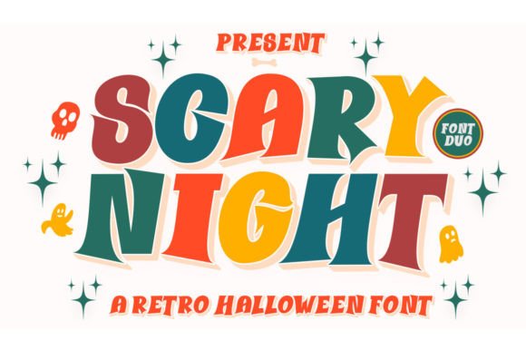 Scary Night Duo Font
