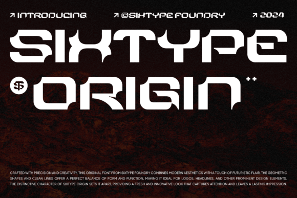 Sixtype Origin: A Bold Font for Modern Campaigns