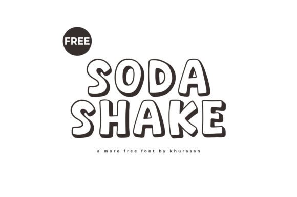 Soda Shake Font Review: A Cute Display Typeface for Branding