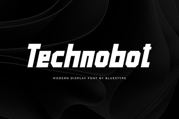 Technobot: A Bold Font for Modern Design